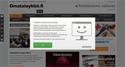 Desktop Screenshot of omataloyhtio.fi